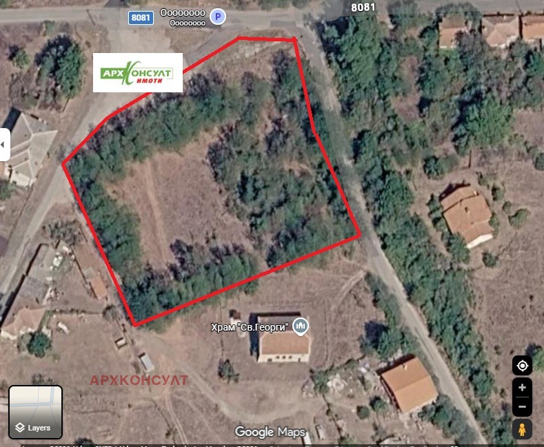 Продава ПАРЦЕЛ, с. Малки Воден, област Хасково, снимка 2 - Парцели - 54592443