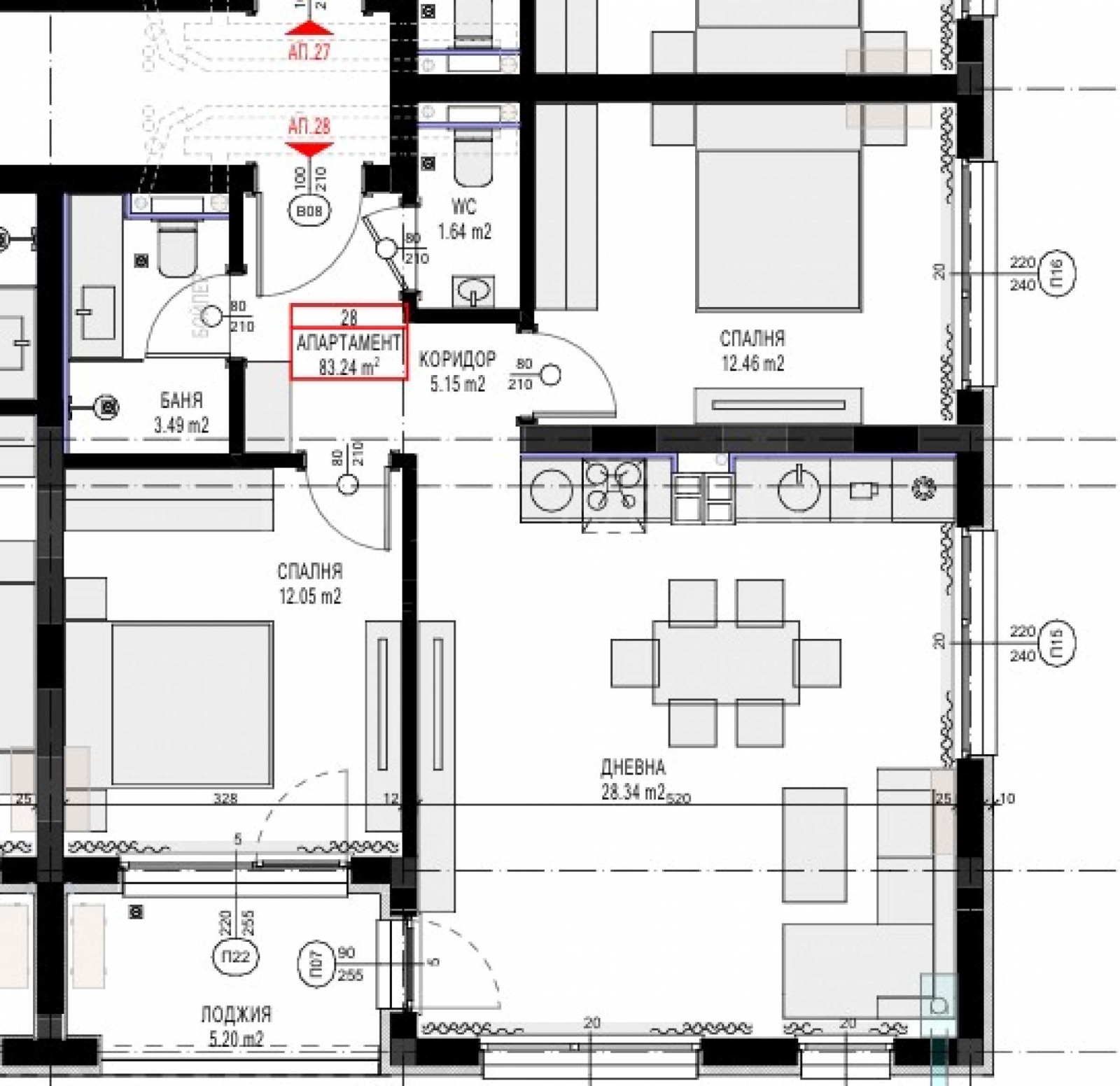 Продава 3-СТАЕН, гр. София, Малинова долина, снимка 2 - Апартаменти - 52153011