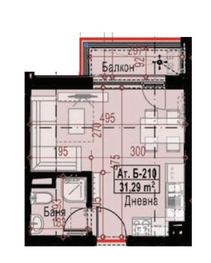 Продава  1-стаен, град София, Малинова долина • 75 000 EUR • ID 49622554 — holmes.bg - [1] 