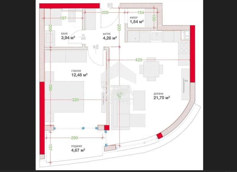 À venda  1 quarto Varna , Trochevo , 77 m² | 32071997 - imagem [9]