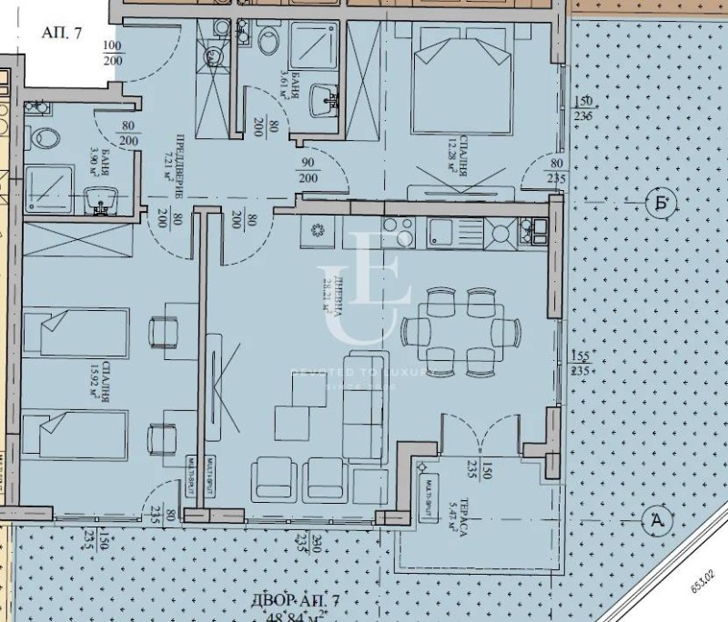Продава 3-СТАЕН, гр. София, Малинова долина, снимка 6 - Апартаменти - 53327701