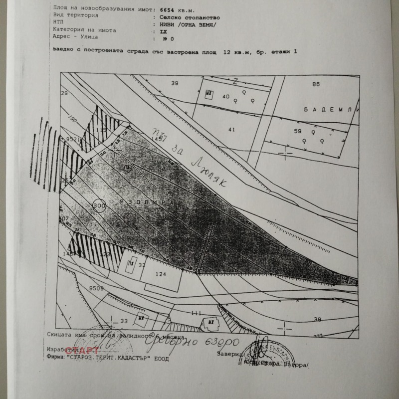 Te koop  Land regio Stara Zagora , Kolena , 6 dka | 23152843