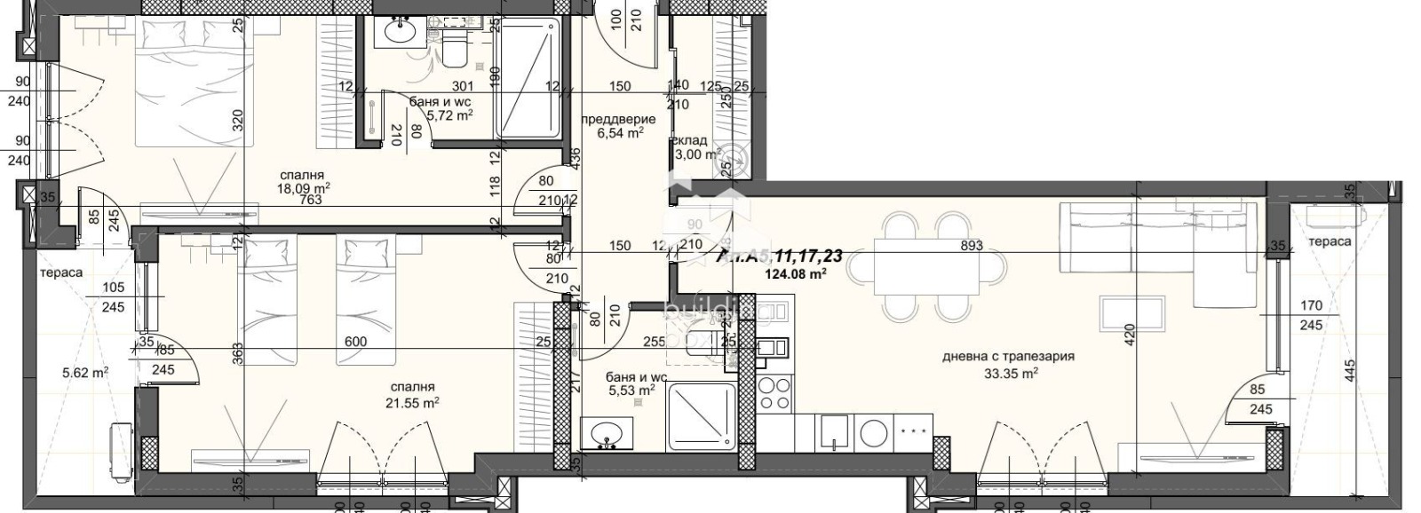 Продава 3-СТАЕН, гр. Пловдив, Тракия, снимка 2 - Апартаменти - 54251061