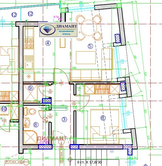 Zu verkaufen  Studio Ruse , Zentar , 58 qm | 52752143