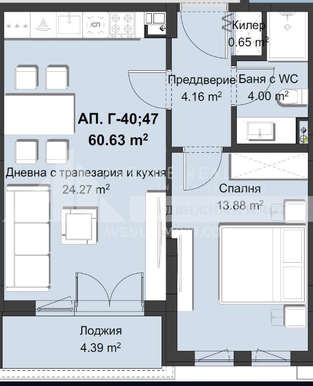 Продава 2-СТАЕН, гр. Пловдив, Христо Смирненски, снимка 2 - Aпартаменти - 48808743