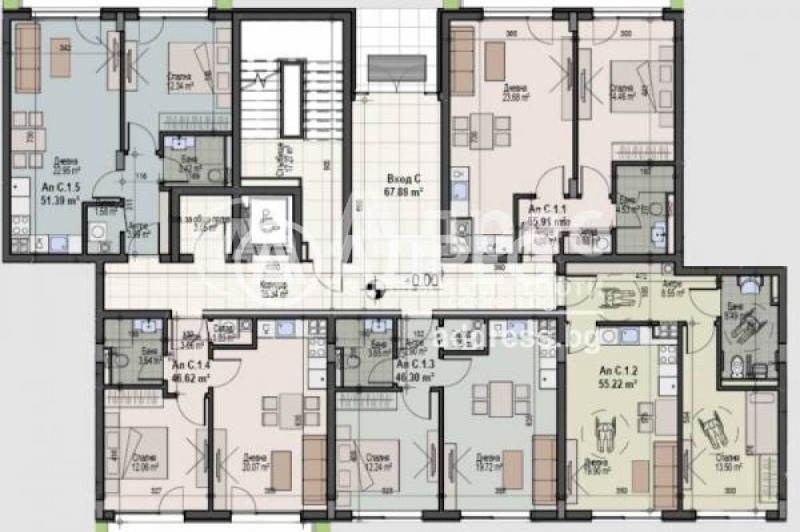 For Sale  1 bedroom Sofia , Manastirski livadi , 54 sq.m | 96855542 - image [5]