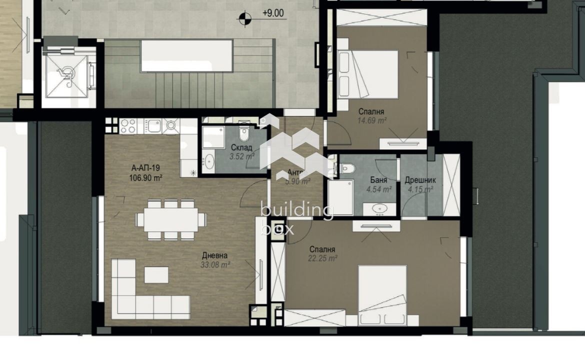 Продава 3-СТАЕН, гр. София, Витоша, снимка 10 - Апартаменти - 54276657