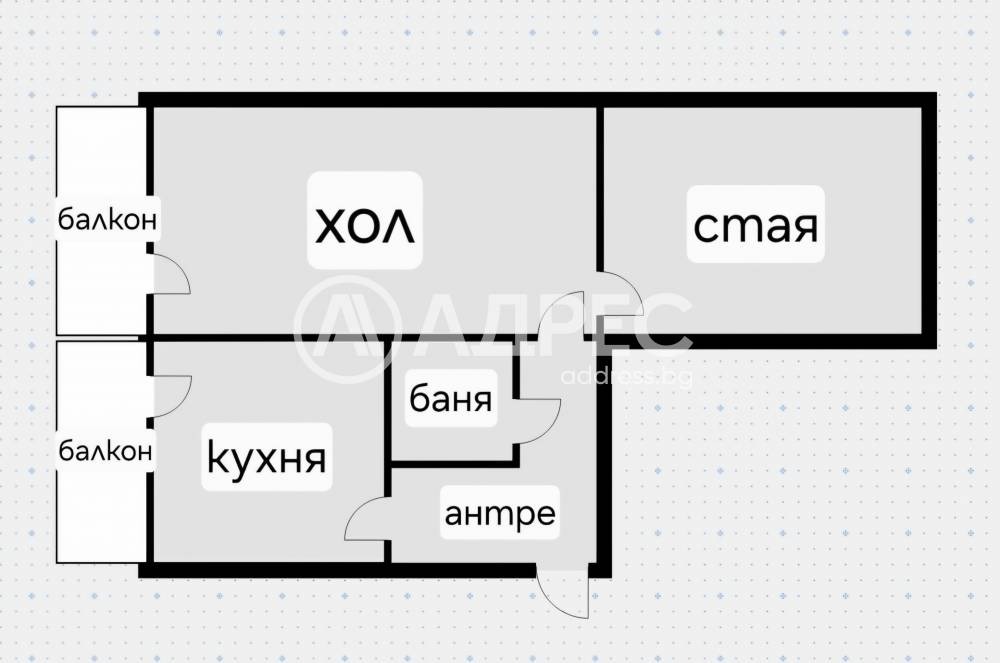 Продава 2-СТАЕН, гр. София, Надежда 4, снимка 4 - Апартаменти - 55391506