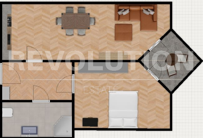 À venda  1 quarto Sofia , Nadejda 2 , 57 m² | 22178448