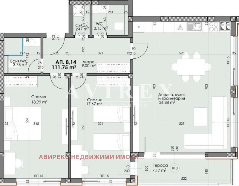 Продава 3-СТАЕН, гр. Пловдив, Христо Смирненски, снимка 9 - Aпартаменти - 47120822