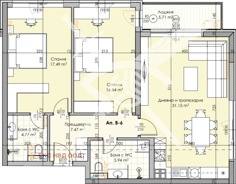 Продава  3-стаен град Пловдив , Кършияка , 124 кв.м | 64281895