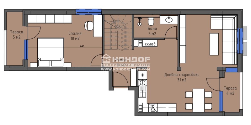 Zu verkaufen  3+ Schlafzimmer Plowdiw , Hristo Smirnenski , 209 qm | 34810058 - Bild [2]