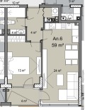 Продава  2-стаен град София , Витоша , 69 кв.м | 62288695 - изображение [4]