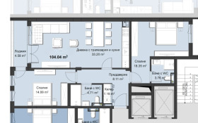 2 bedroom Hristo Smirnenski, Plovdiv