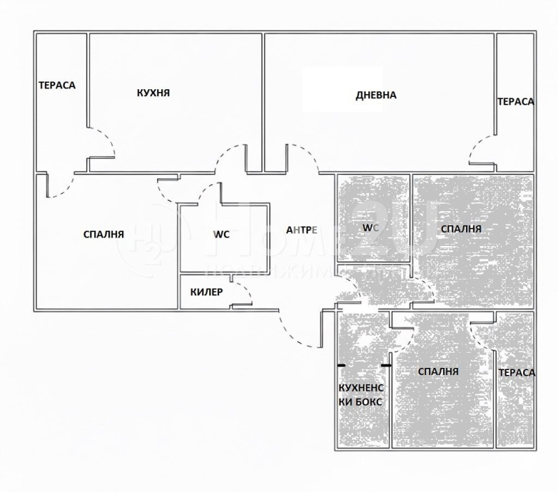 Продава 3-СТАЕН, гр. София, Модерно предградие, снимка 2 - Апартаменти - 53108807