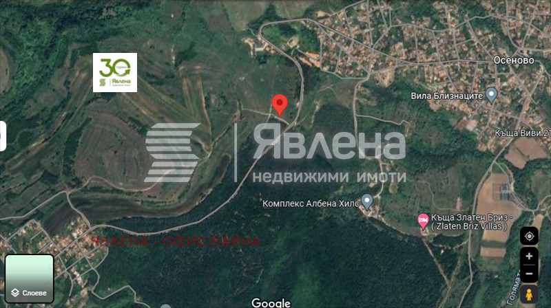 Продава ПАРЦЕЛ, с. Осеново, област Варна, снимка 3 - Парцели - 55840220