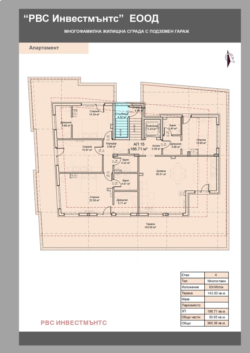 À vendre  Bureau Sofia , Moderno predgradie , 217 m² | 33113282 - image [2]