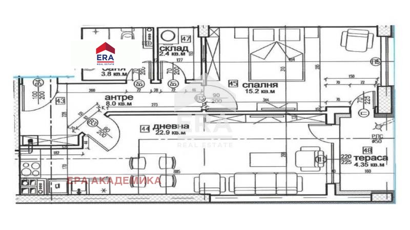 À vendre  1 chambre Sofia , Vitocha , 84 m² | 78096369 - image [3]