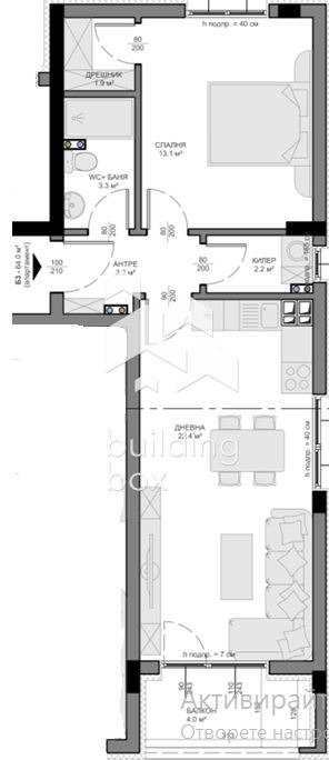 Продава 2-СТАЕН, гр. Варна, Владислав Варненчик 1, снимка 2 - Апартаменти - 55434027