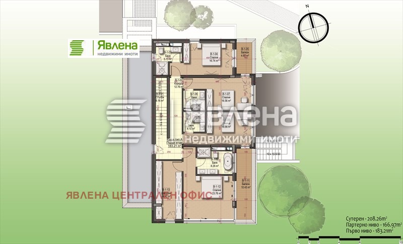 Till salu  Hus Sofia , Gorna banja , 557 kvm | 98814033 - bild [3]