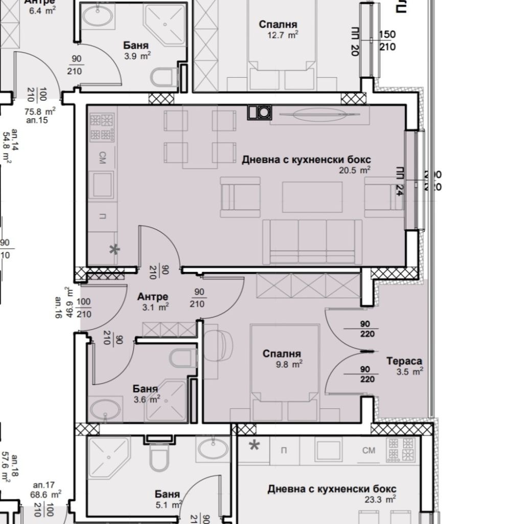 Продава 2-СТАЕН, гр. Кърджали, Възрожденци, снимка 4 - Апартаменти - 52274842