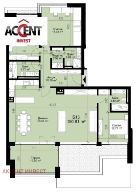 4-СТАЕН, 170 m2