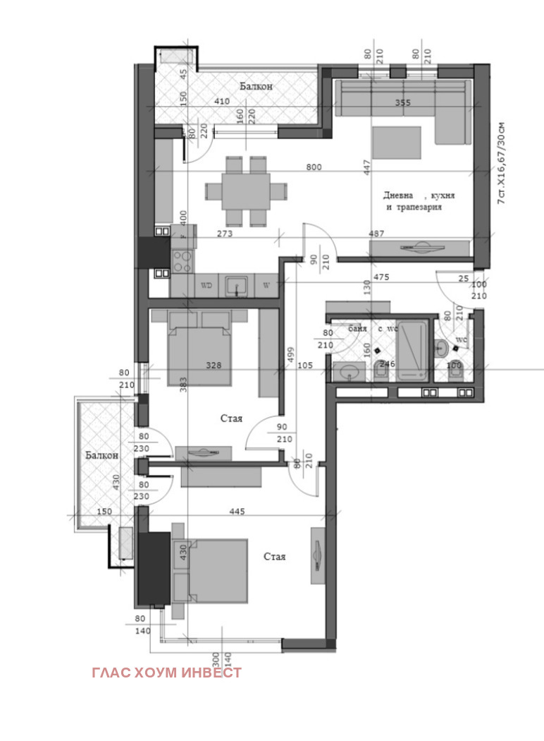 Продава 3-СТАЕН, гр. Русе, Център, снимка 3 - Апартаменти - 49458563
