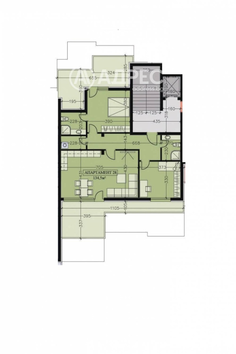 Na prodej  2 ložnice Sofia , Manastirski livadi , 163 m2 | 69084292 - obraz [2]