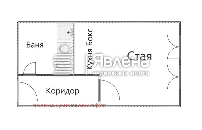 Продава 1-СТАЕН, гр. София, Сухата река, снимка 13 - Апартаменти - 54196531