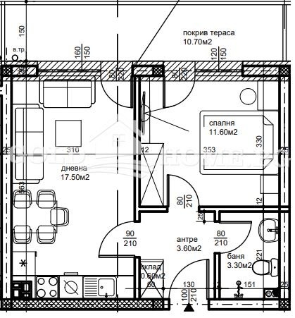 Продава 2-СТАЕН, гр. Пловдив, Беломорски, снимка 3 - Апартаменти - 53286335