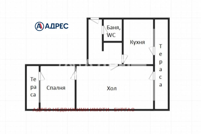 Продава 2-СТАЕН, гр. Бургас, Славейков, снимка 4 - Aпартаменти - 47617364