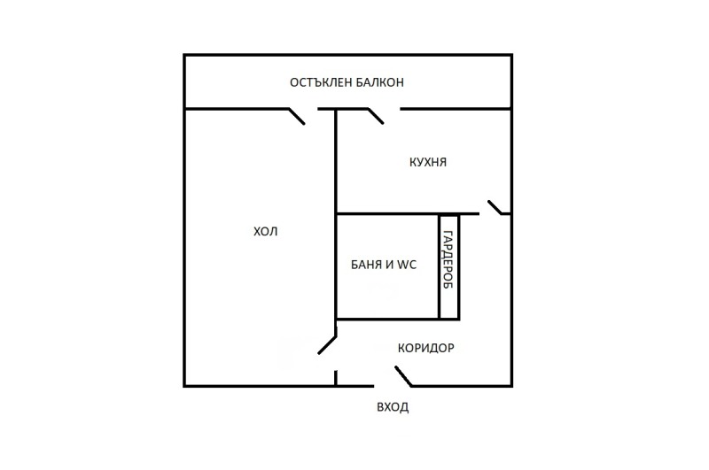Na sprzedaż  1 sypialnia Sofia , Mladost 1 , 38 mkw | 50929419