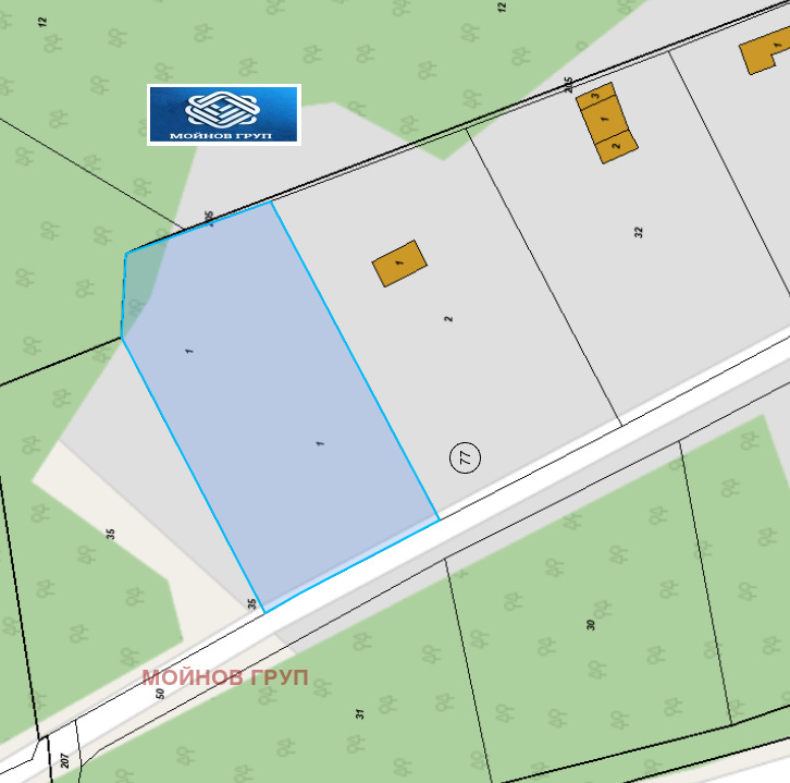 Продава ПАРЦЕЛ, гр. Костинброд, област София област, снимка 4 - Парцели - 53560211