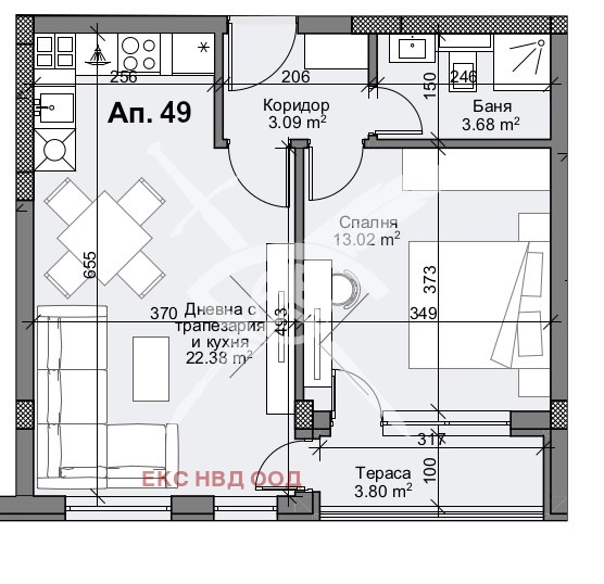 Продава 2-СТАЕН, гр. Пловдив, Кършияка, снимка 1 - Aпартаменти - 48032888