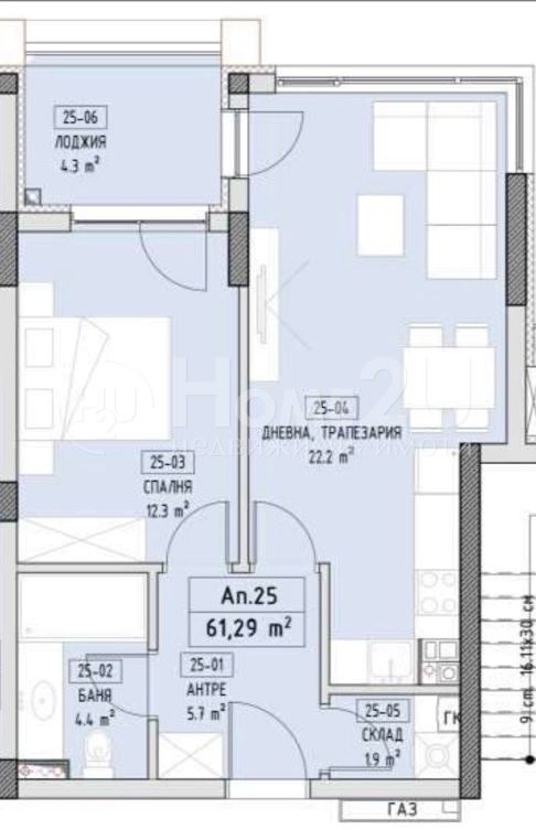 Продава  2-стаен град София , Малинова долина , 72 кв.м | 92029613 - изображение [9]