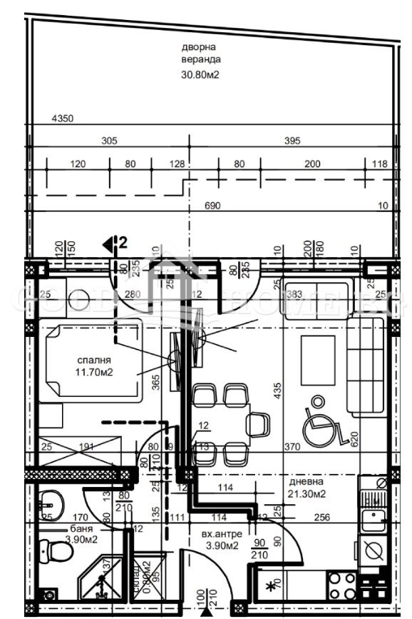 For Sale  1 bedroom Plovdiv , Ostromila , 98 sq.m | 97969410 - image [3]