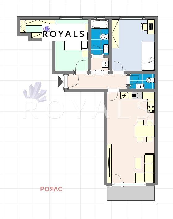 Продава 3-СТАЕН, гр. Варна, Владислав Варненчик 2
