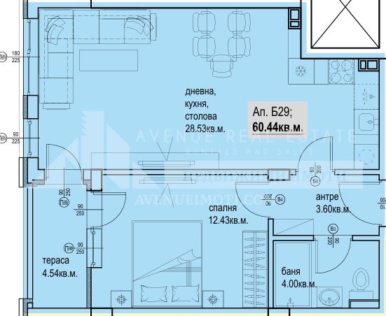 De vânzare  1 dormitor Plovdiv , Cârșiiaca , 70 mp | 35310417 - imagine [6]