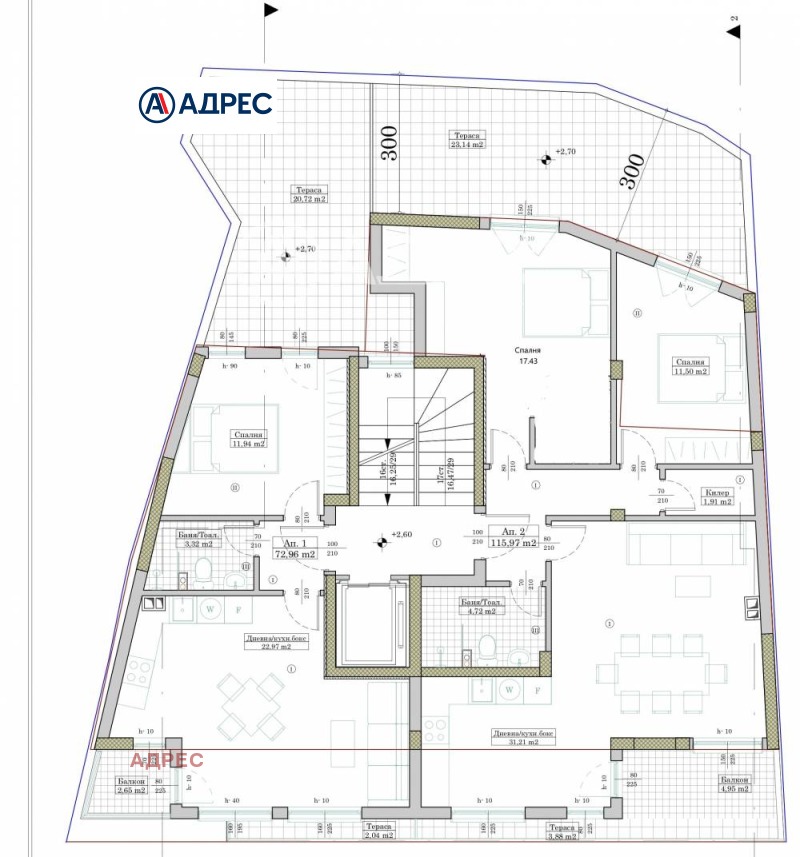 Продава 3-СТАЕН, гр. Варна, Център, снимка 2 - Aпартаменти - 48028407