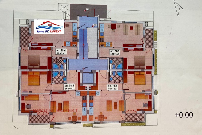Продава 3-СТАЕН в град София, Малинова долина - 82 кв.м / 164 000 € » 320 756.12 лв., ИМОТБГ КОРЕКТ