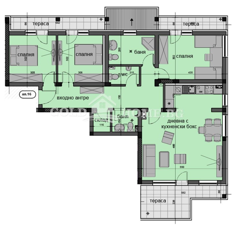 Продава 4-СТАЕН, гр. Пловдив, Остромила, снимка 15 - Aпартаменти - 48688840