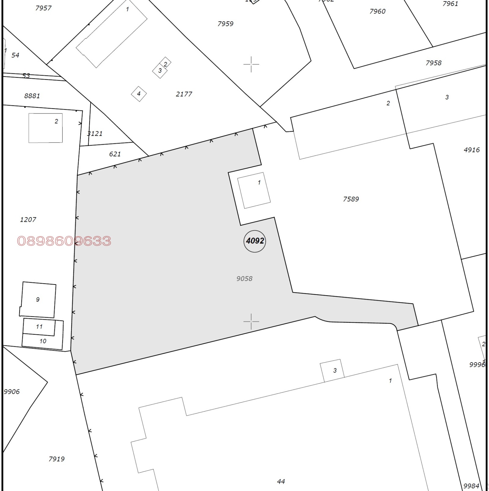 Продава ПАРЦЕЛ, гр. София, НПЗ Изток, снимка 3 - Парцели - 53680045