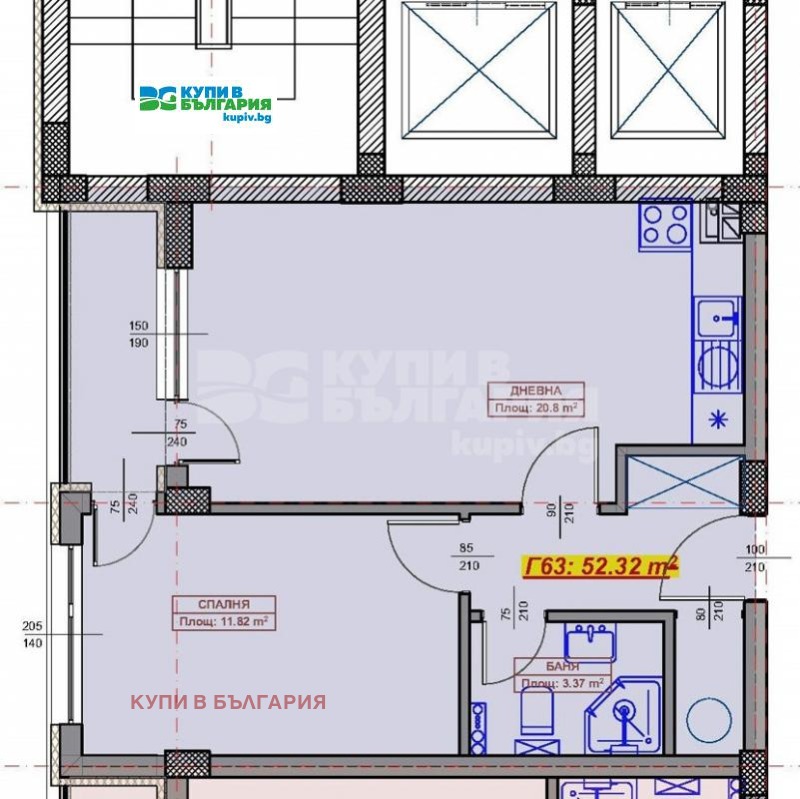 Продава 2-СТАЕН, гр. Варна, Възраждане 2, снимка 3 - Апартаменти - 52464147