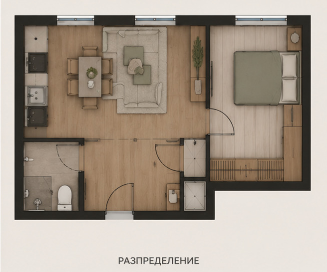 Продава 2-СТАЕН, гр. София, Овча купел, снимка 4 - Апартаменти - 54591907