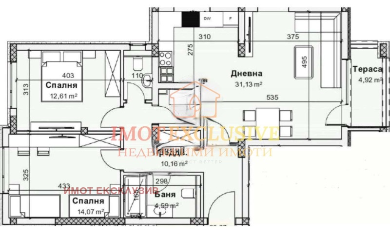 Продава  3-стаен град Пловдив , Остромила , 113 кв.м | 71574610 - изображение [2]