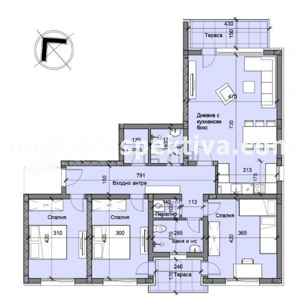 Продава МНОГОСТАЕН, гр. Пловдив, Кючук Париж, снимка 11 - Апартаменти - 52494610