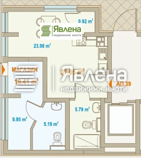 Продава МАГАЗИН, гр. София, Зона Б-5, снимка 2 - Магазини - 52888040
