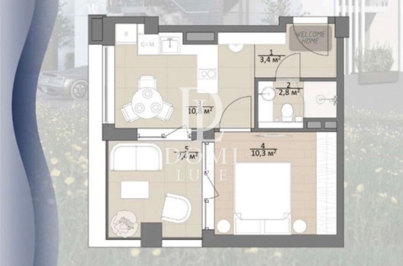 En venta  1 dormitorio Varna , k.k. Chayka , 48 metros cuadrados | 60617432 - imagen [9]