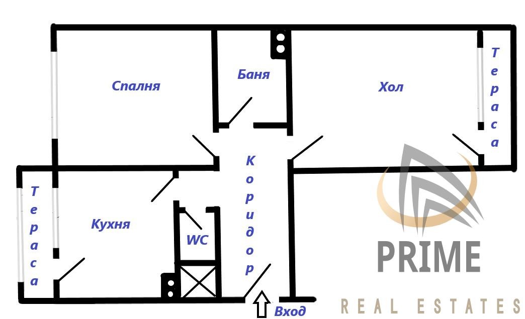 Продава 2-СТАЕН, гр. Бургас, Славейков