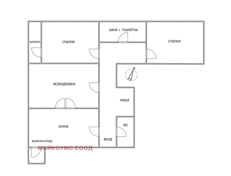 Продава  3-стаен град София , Люлин 3 , 88 кв.м | 95408187
